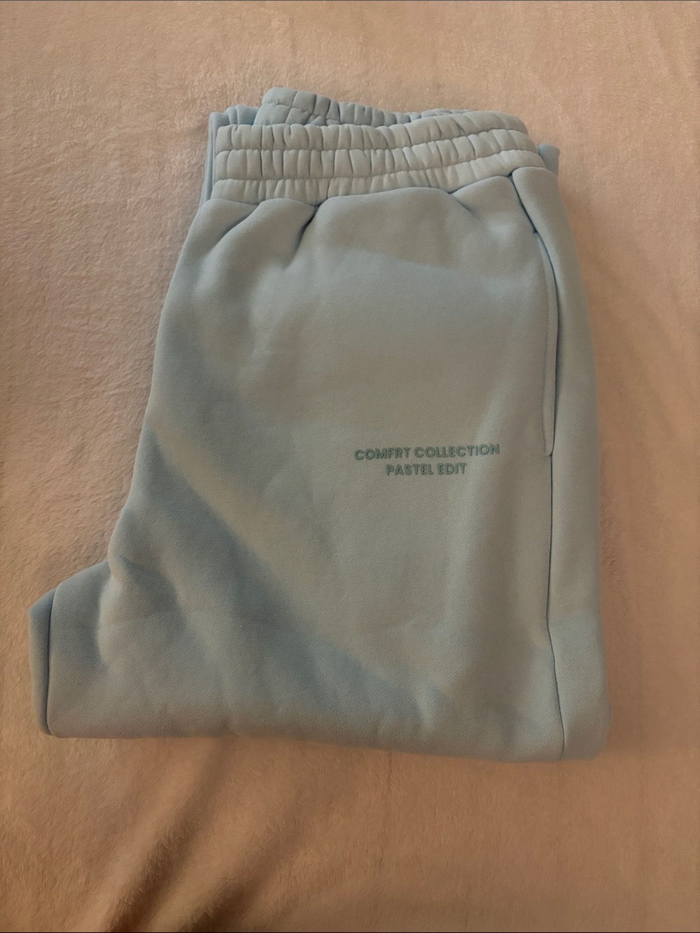 Baby Blue Comfrt Sweatpants - Picture 2 of 3